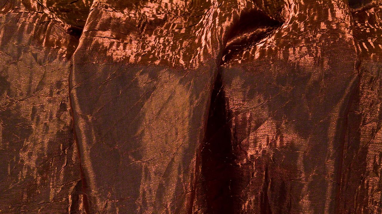 Copper Iridescent Crush 90" x 156"
