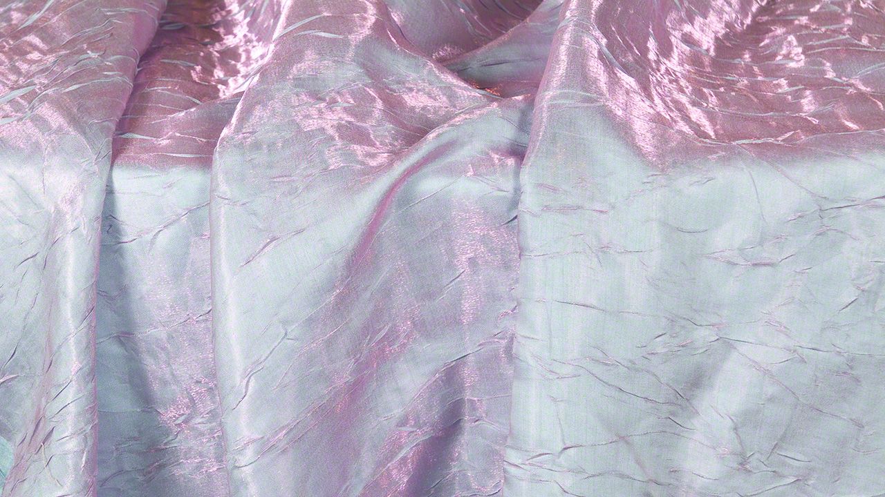 Light Blue/Pink Iridescent Crush Dinner Napkin (Bulk Lot of 147)