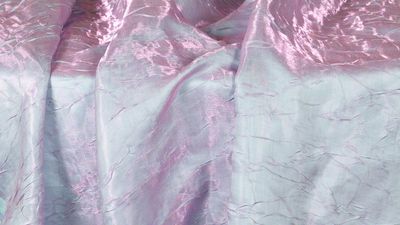 Light Blue/Pink Iridescent Crush Dinner Napkin (Bulk Lot of 147)