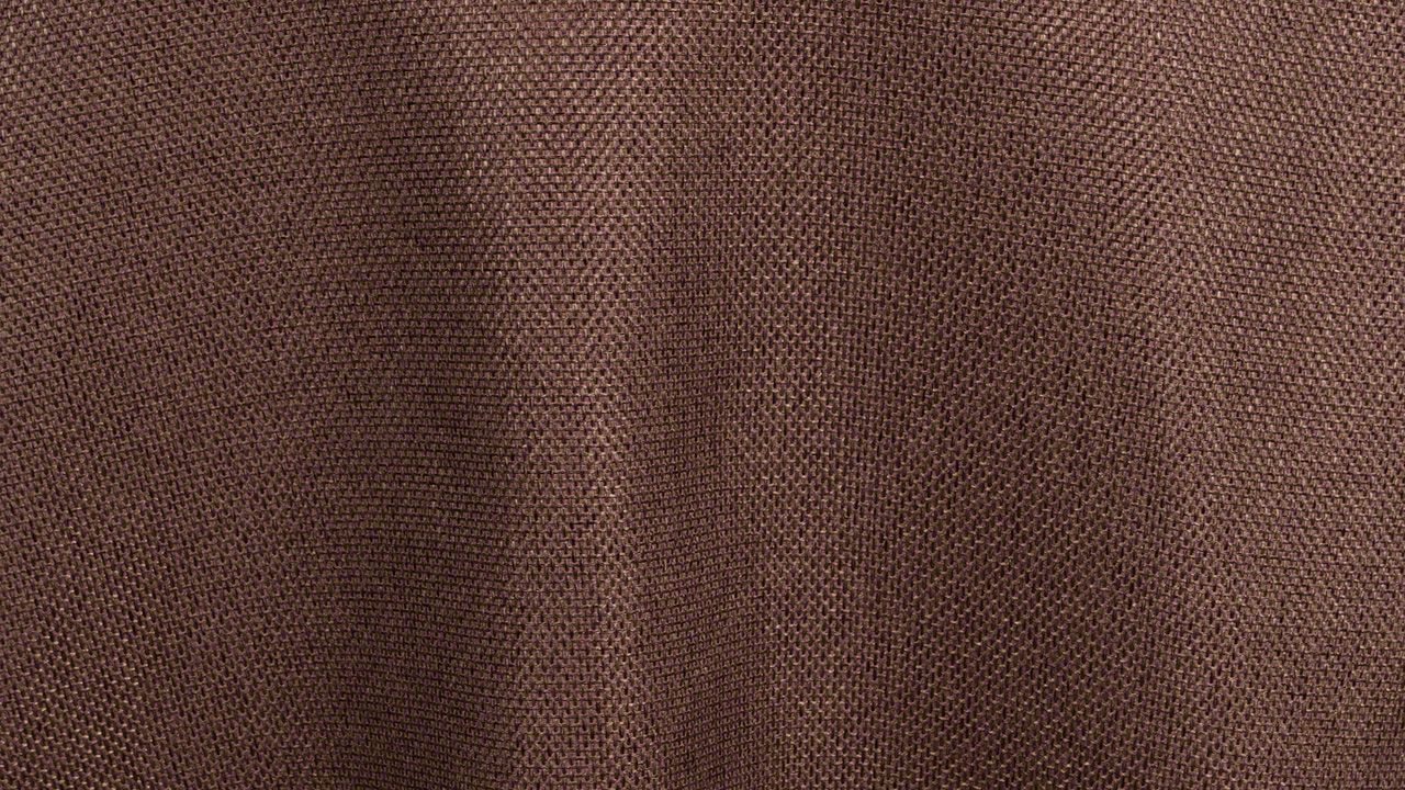 Chocolate Faux Burlap 132" Round