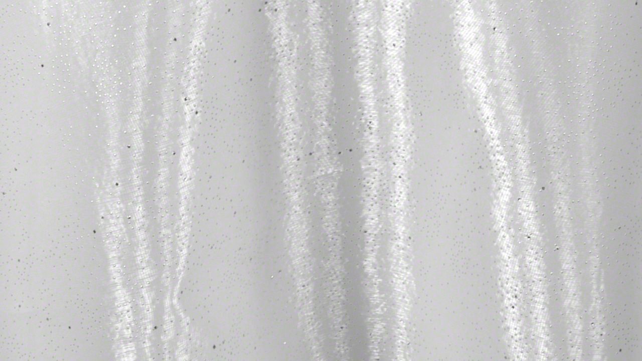 White Fairy Dust Sheer 132" Round