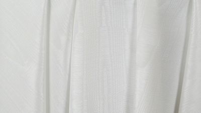 Silver Bengaline Moire Dinner Napkin (Bulk Lot of 154)
