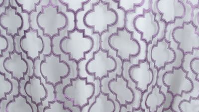 Purple Mimosa Sheer 120" Round