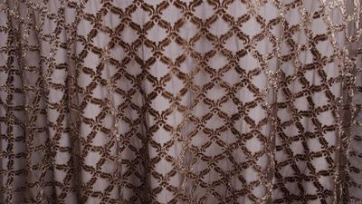 Mushroom Diva Burnout Sheer - 90" x 90"