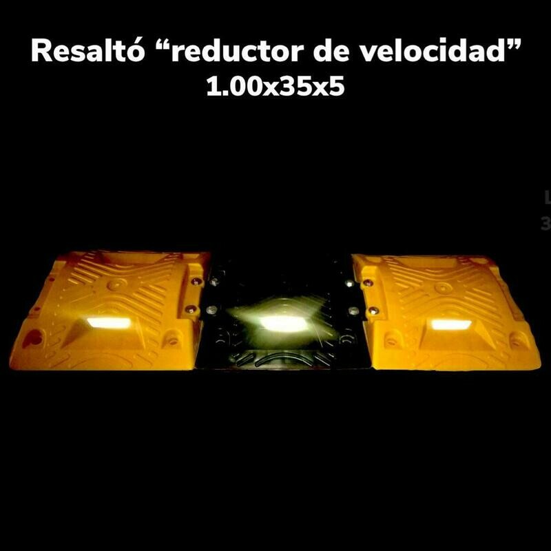 RESALTO PLÁSTICO TRAFICO PESADO