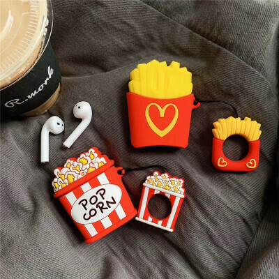 Fast Food &amp; Popcorn Airpods Cases