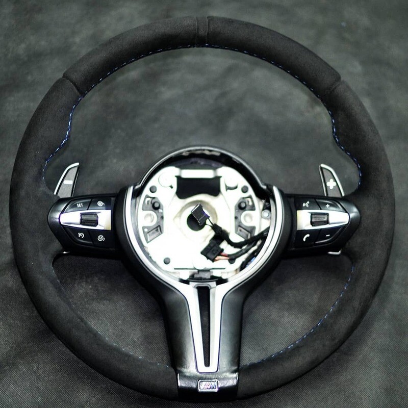 Alcantara® Steering Wheel Re-skinning