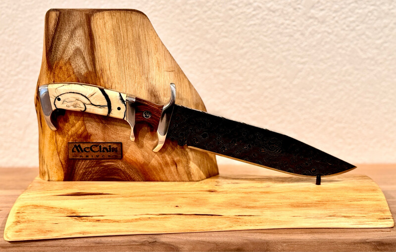 Damascus/Mammoth Sub-Hilt Fighter