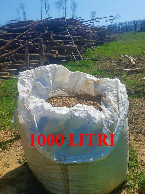 CIPPATO DI LEGNO VERGINE ITALIANO 1000L
