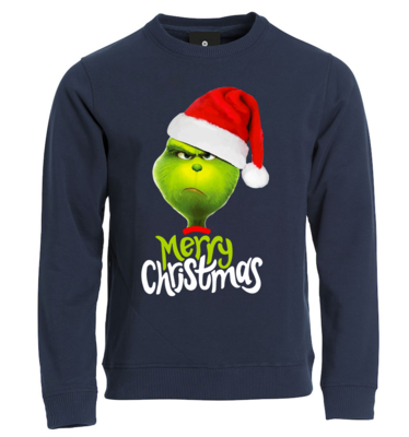 Felpa Natale bambini IL GRINCH - Blu