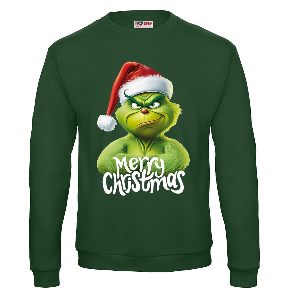 Felpa Natale bambini IL GRINCH new 2024 - Verde
