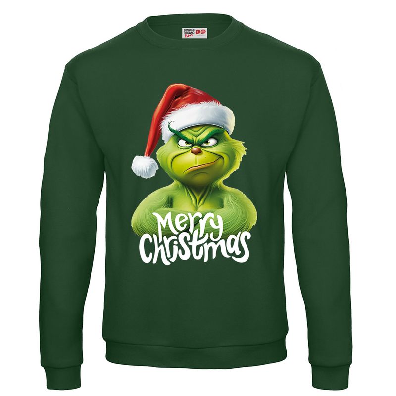 Felpa Natale bambini IL GRINCH new 2024 - Verde