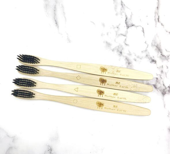 Bamboo Toothbrush - Charcoal