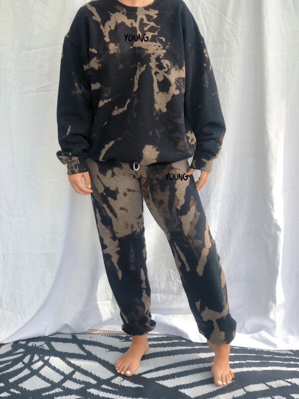 Oversized Crewneck + Sweatpants Set