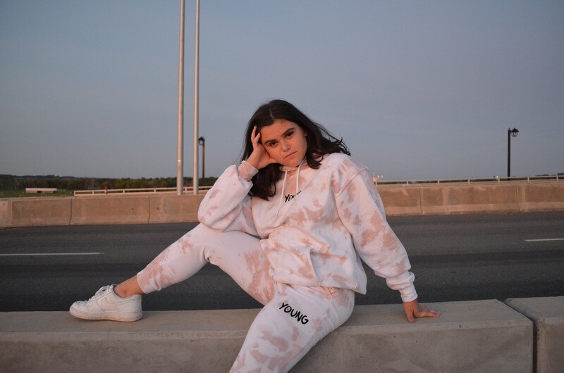 Exclusive Beige Summer Nights Hoodies
