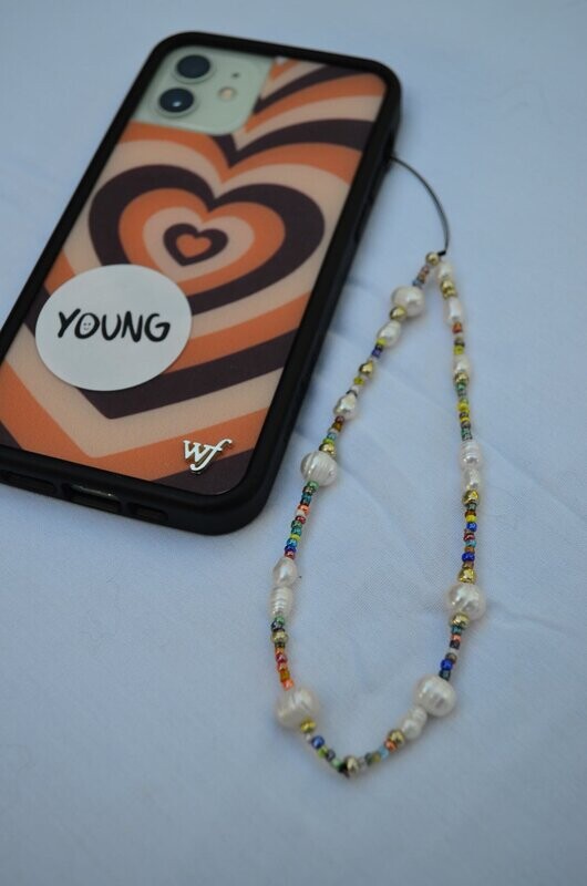 Pearl Bead Phone Charm