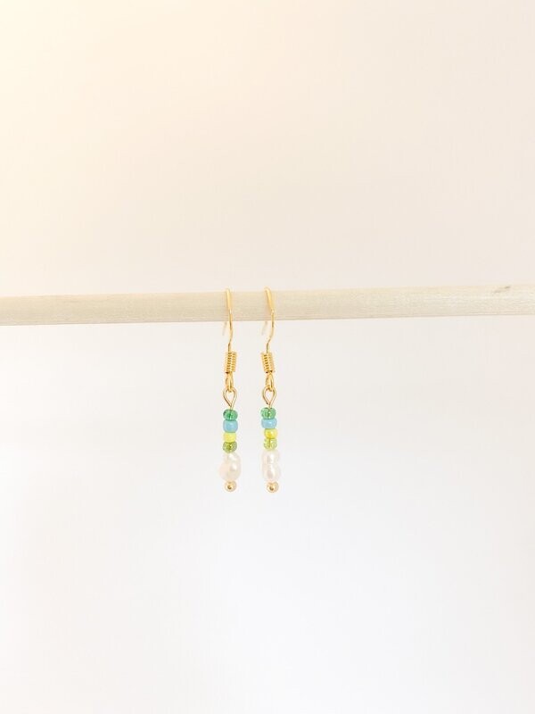 Paisley Pearl Earrings