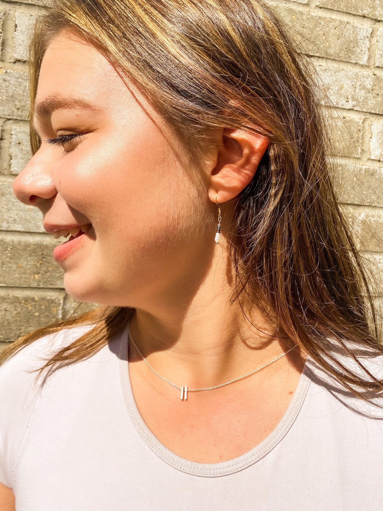 Paisley Pearl Earrings