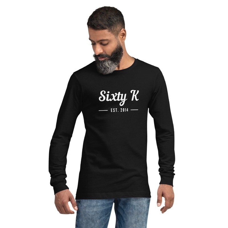 60K Unisex Long Sleeve Tee