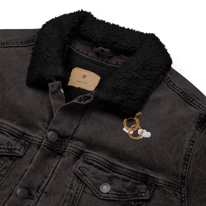 60K Unisex denim sherpa jacket