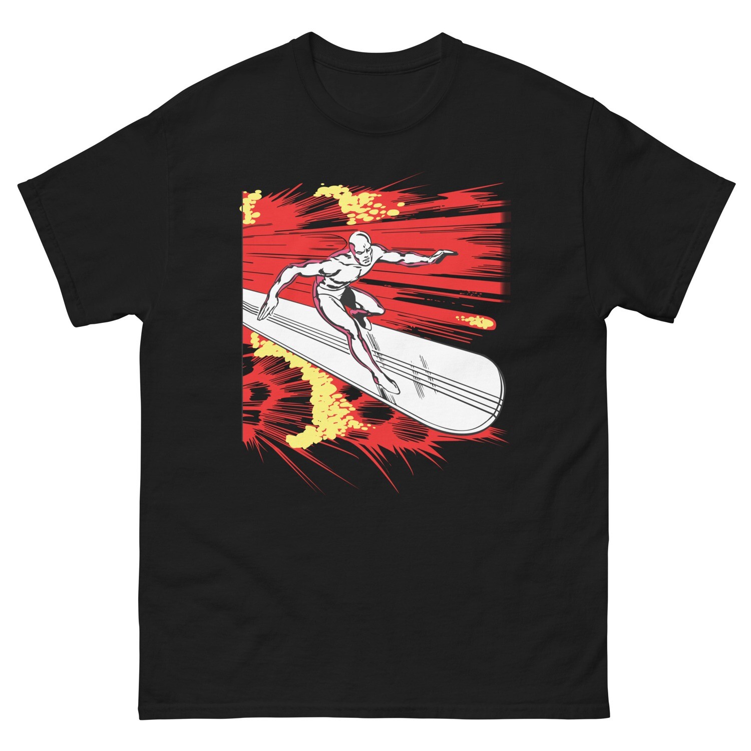 Men&#39;s silver surfer classic tee