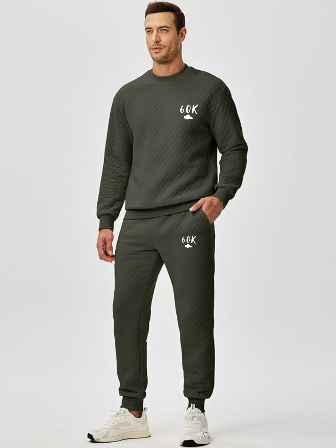 60k Mens Sweat Pants Suit