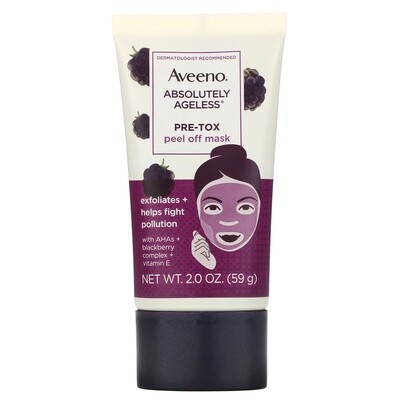 Aveeno Absolutely Ageless Pre-Tox Peel Off Mask 2oz #1698