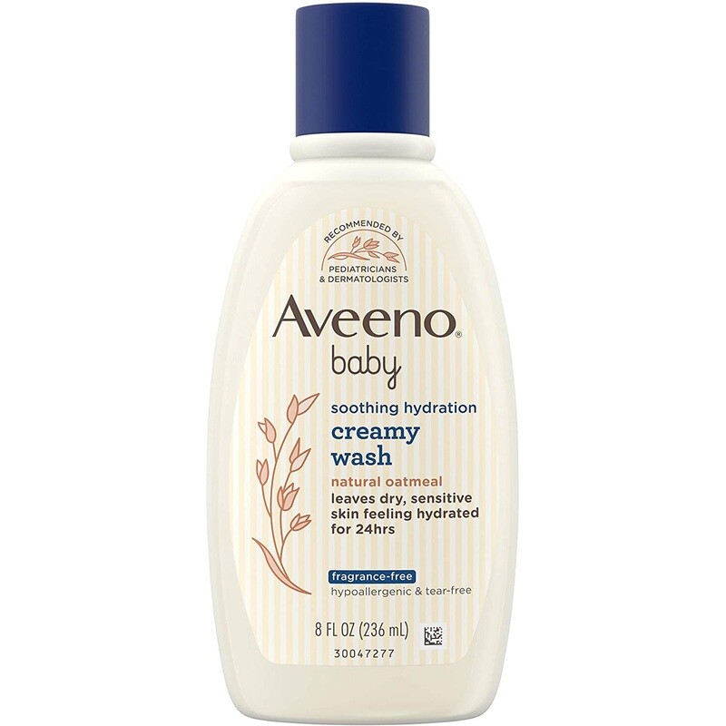 Aveeno Baby Soothing Hydration Creamy Wash 8oz #2495