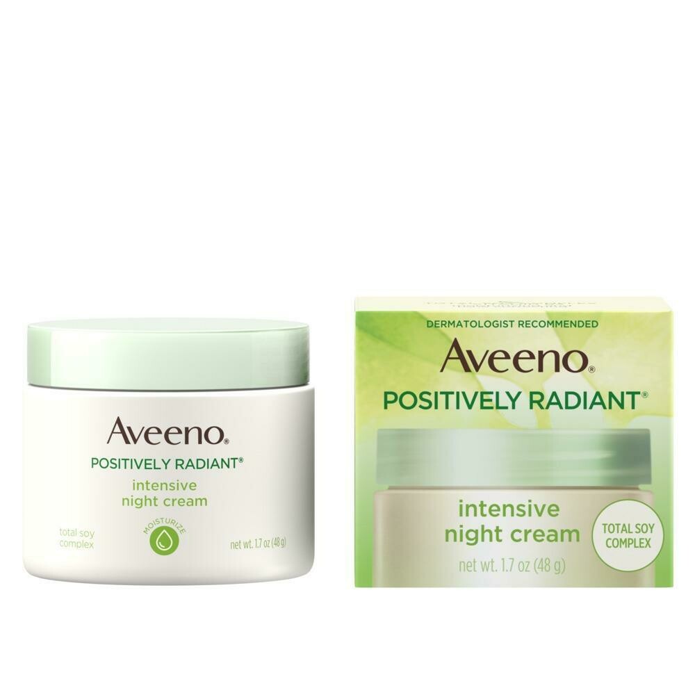 Aveeno Positively Radiant Intensive Night Cream 1.7oz #2499
