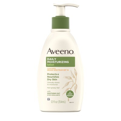 Aveeno Daily Moisturizing Lotion SPF15 12oz #1736