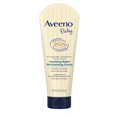 Aveeno Baby Soothing Relief Moisturizing Cream 5oz #5568