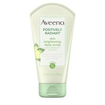 Aveeno Positively Radiant Skin Brightening Daily Scrub 5oz  #6760