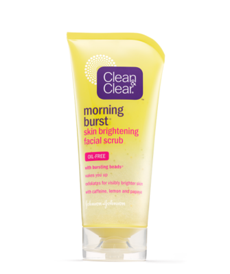 Clean &amp; Clear Morning Burst Skin Brightening Facial Scrub 5oz #0829