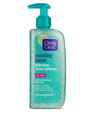 Clean &amp; Clear Morning Burst Hydrating Facial Cleanser 8oz #6863