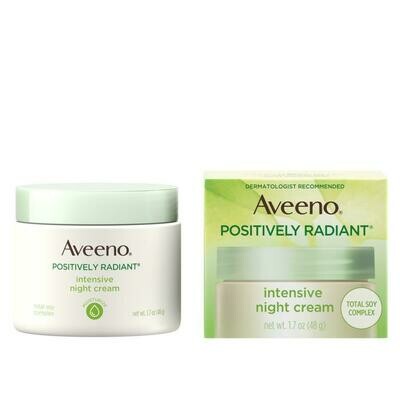 Aveeno Positively Radiant Intensive Night Cream 1.7oz #2499