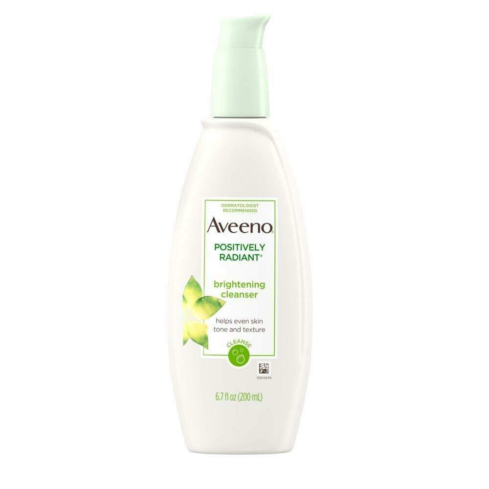 Aveeno Positively Radiant Skin Brightening Cleanser 6.7oz #6722