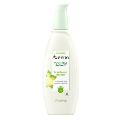 Aveeno Positively Radiant Skin Brightening Cleanser 6.7oz #6722