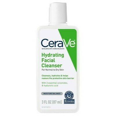 CeraVe Hydrating Facial Cleanser 3oz #7576