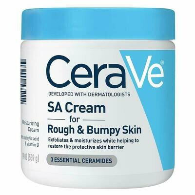 CeraVe SA Cream (Rough &amp; Bumpy Skin) 16oz Jar #5039