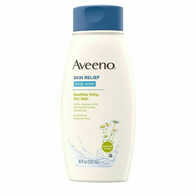 Aveeno Skin Relief Chamomile Body Wash 18oz #9245