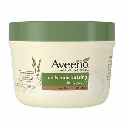 Aveeno Daily Moisturizing Body Yogurt Vanilla &amp; Oats 7oz #8231