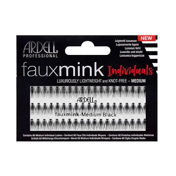 Ardell Lashes Individuals Knot-Free Medium Black #0528