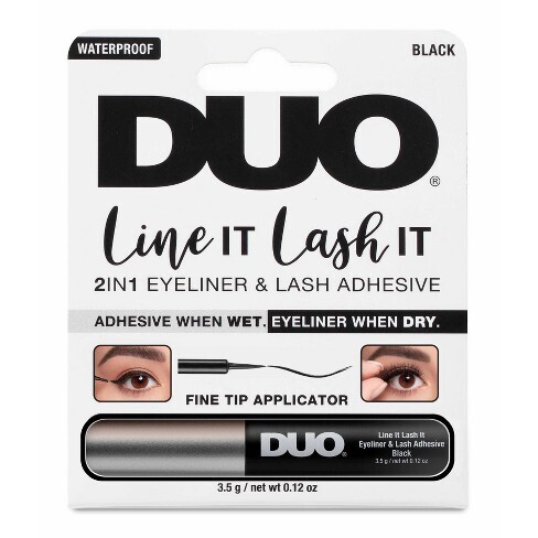 Duo Adhesive Line It Lash It Adhesive and Eyeliner Black (Waterproof) #9494