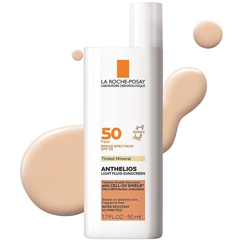 La Roche Posay Anthelios 50 Mineral Ultra Light Tinted Fluid Sunscreen 50ml #0899