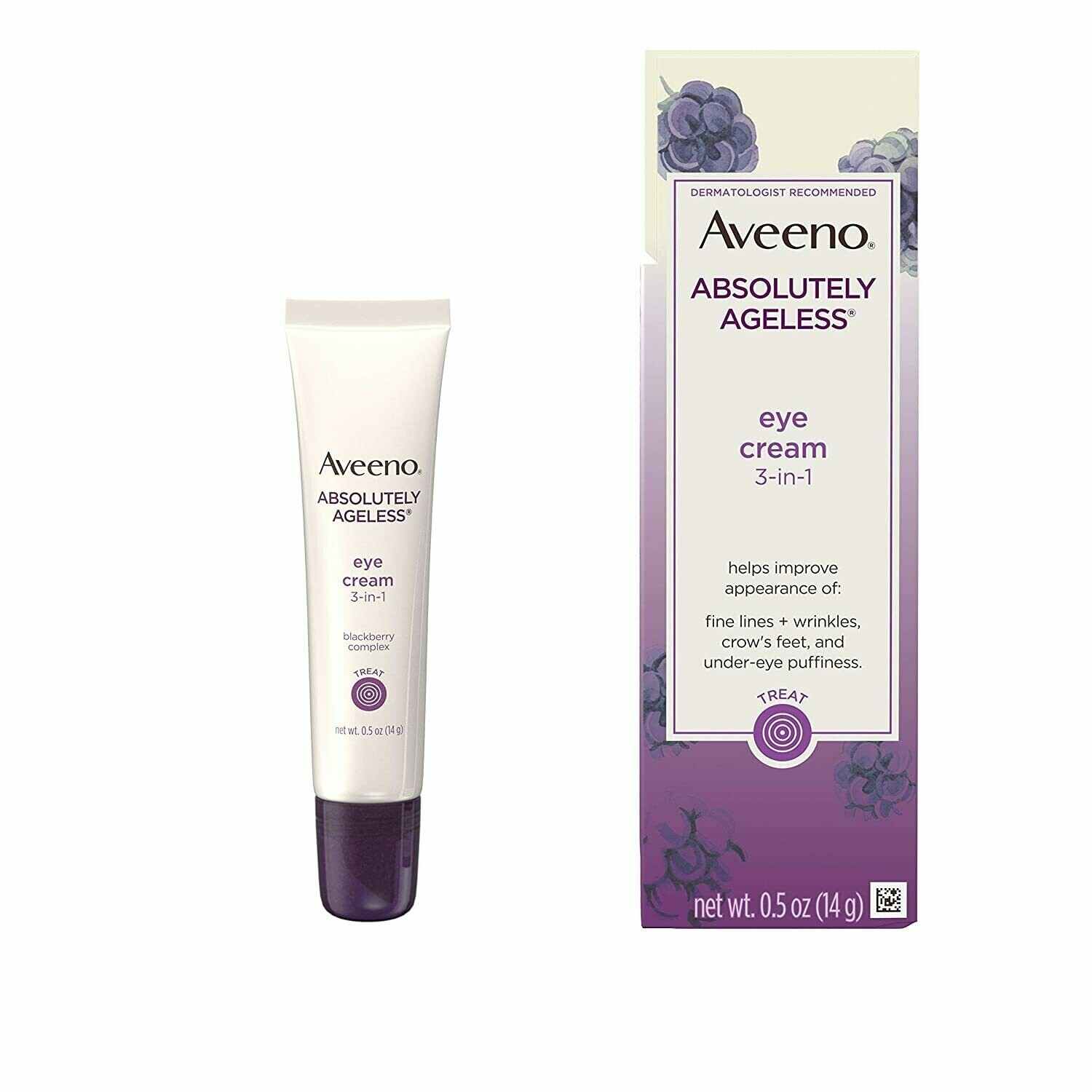 Aveeno Absolutely Ageless Eye Cream 0.5 Oz #3816