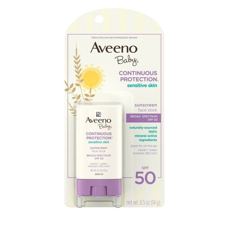 Aveeno Baby Continuous Sunscreen Stick SPF50 #8451