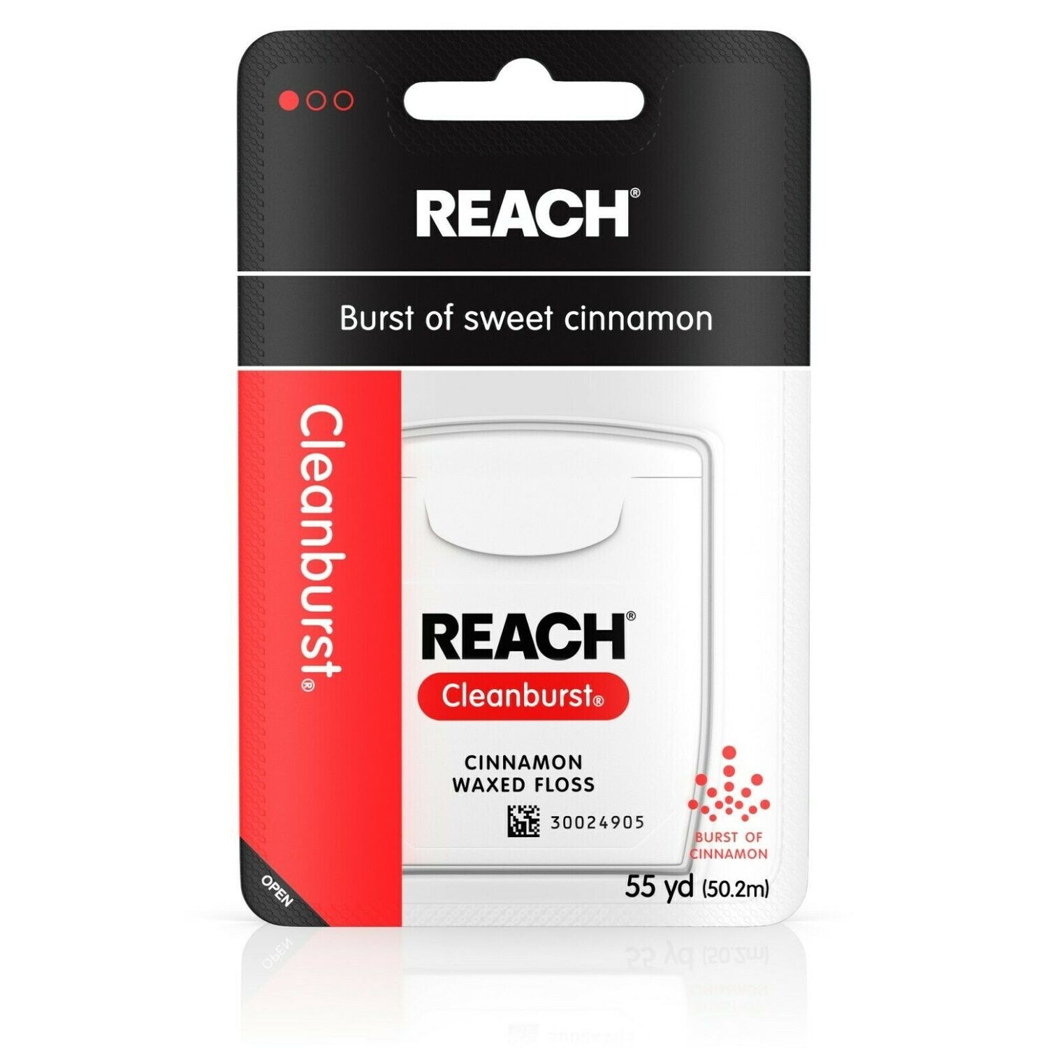 Reach Cleanburst Cinnamon Waxed Floss 55yd #2193