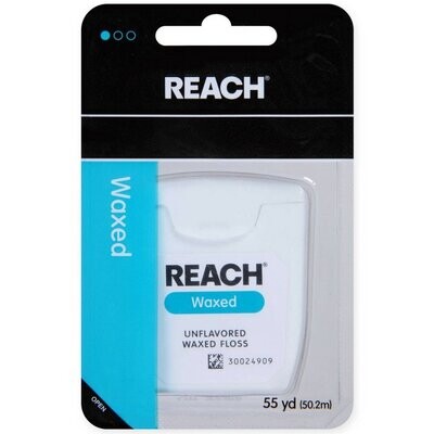 Reach Waxed Unflavored Floss 55yd #2131 