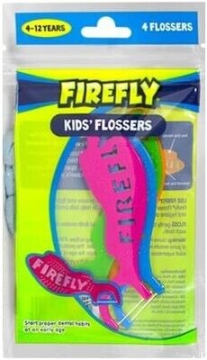 REACH Kids Firefly Kids Flossers 4ct #8990