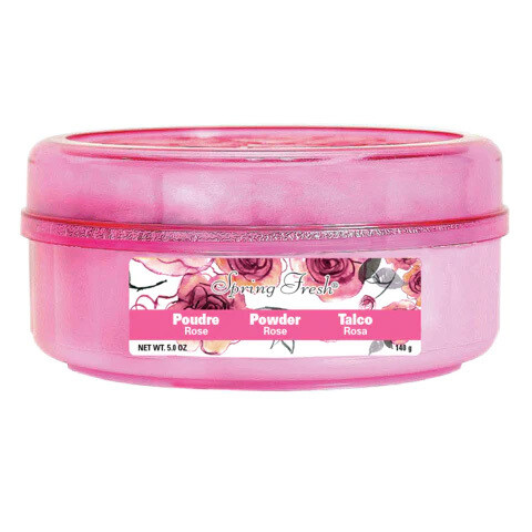 Belcam Spring Fresh Dusting Powder Rose 5oz #0874
